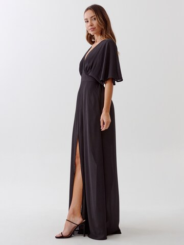 Robe 'CLAUDIA' Tussah en noir