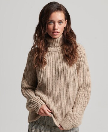 Superdry Pullover in Beige: predná strana