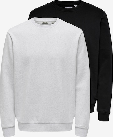 Only & Sons Sweatshirt 'Ceres' in Schwarz: Vorderseite