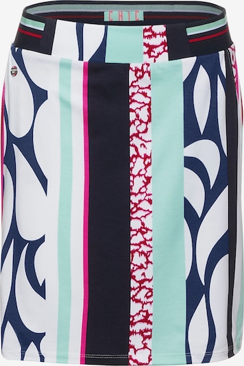 STREET ONE Rock in blau / mint / pink / weiß, Produktansicht