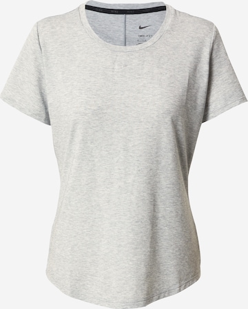 NIKE Funkční tričko – šedá: přední strana