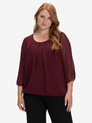 SHEEGO Tunic in Red: front