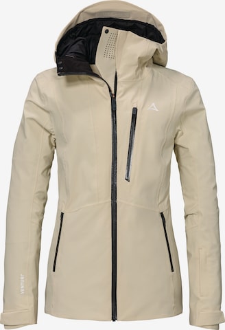 Schöffel Outdoorjacke 'Pontresina' in Beige: predná strana