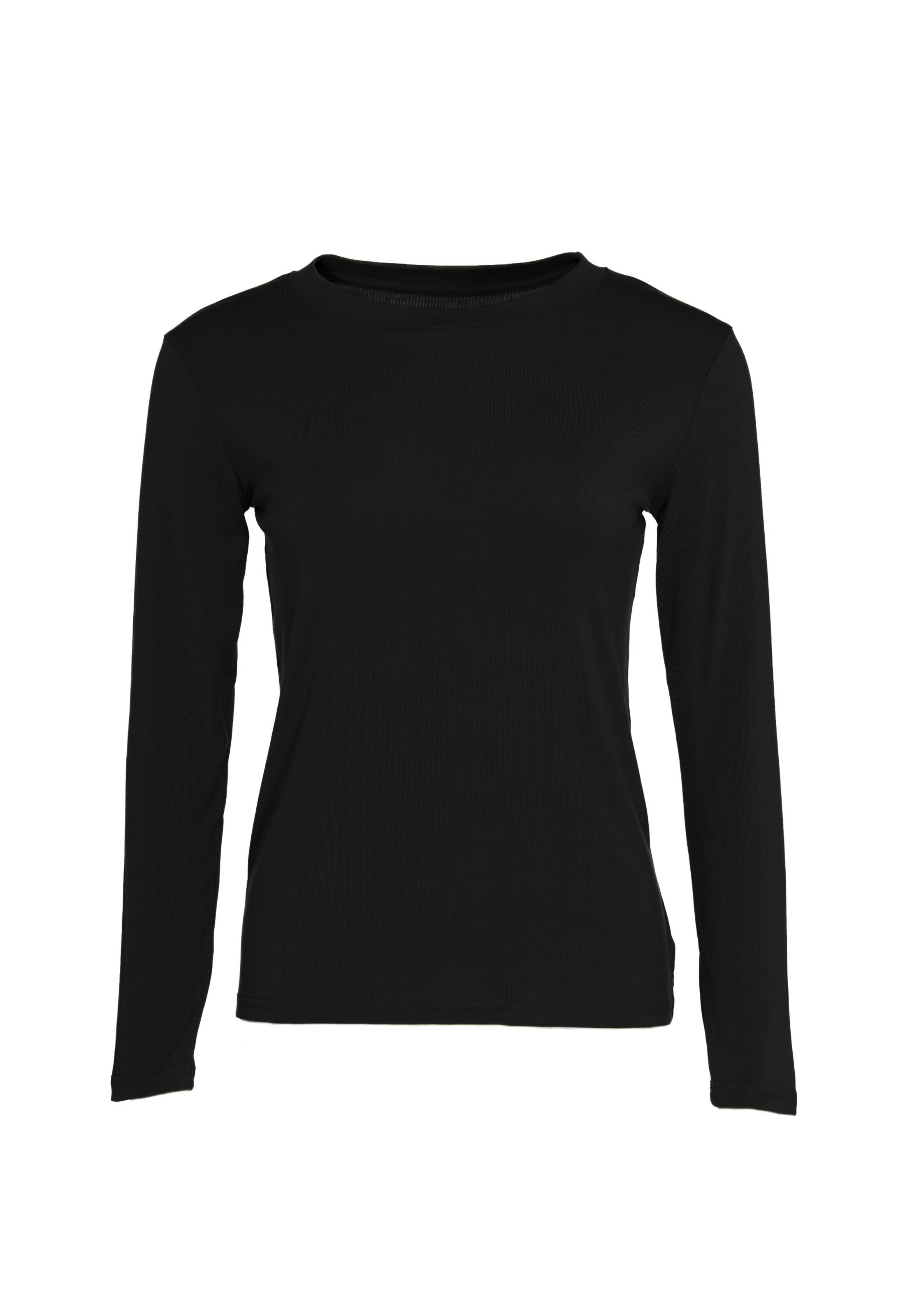 T-shirt Usha en noir : devant