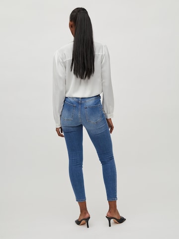 VILA Skinny Jeans in Blau