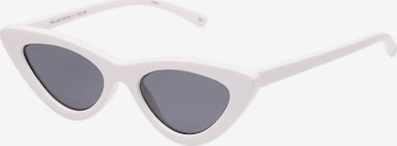 LE SPECS Okulary przeciwsłoneczne 'THE LAST LOLITA' w kolorze biały: przód