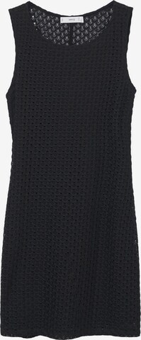 MANGO Knitted dress 'Olivia' in Black: front