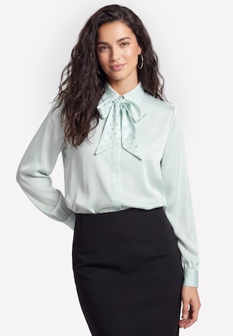 Chemisier usha BLACK LABEL en vert : devant