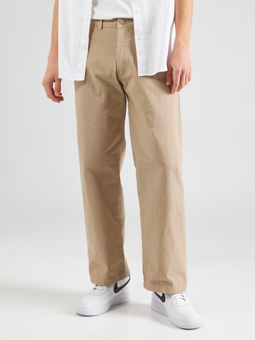 JACK & JONES Regular Chinobyxa 'BILL' i beige: framsida
