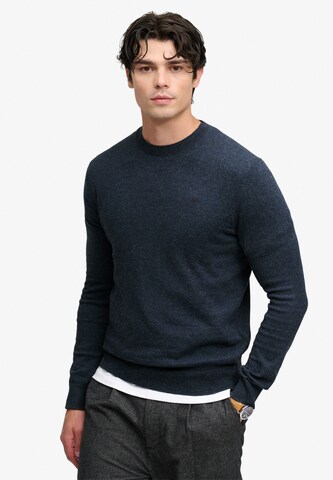 Superdry & Co Trui 'Essential' in Zwart: voorkant