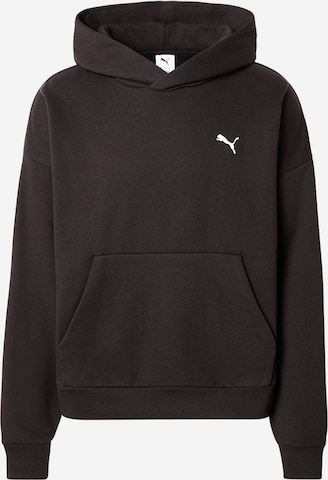 PUMA Majica 'Wardrobe Essentials' | črna barva: sprednja stran