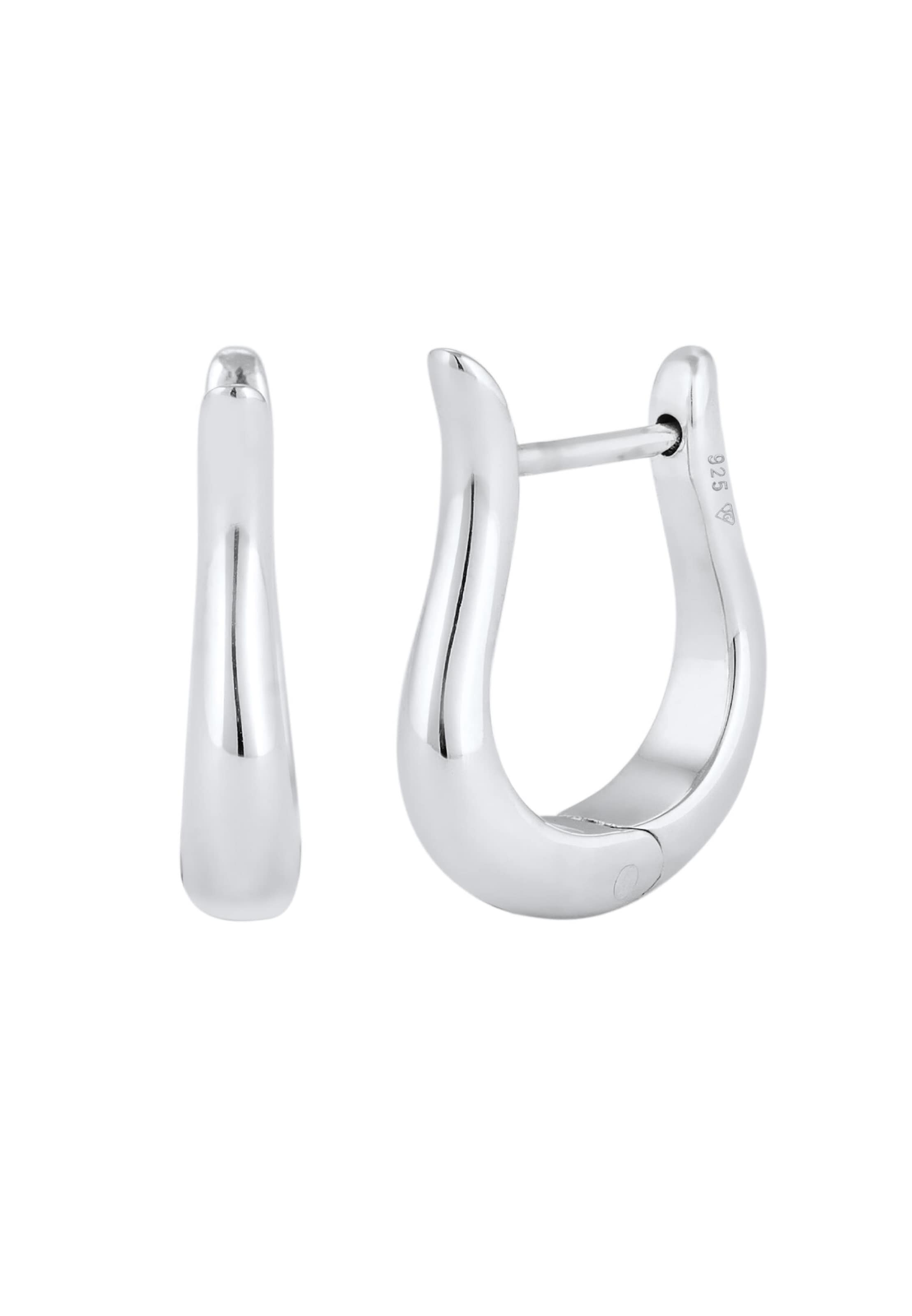 KUZZOI Ohrringe in Silber: Vorderseite