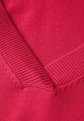 CECIL V-Neck Pullover in Rot
