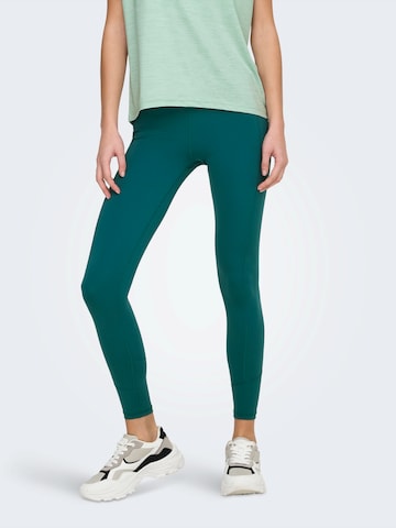 ONLY PLAY - Skinny Pantalón deportivo 'ONPMila' en verde: frente