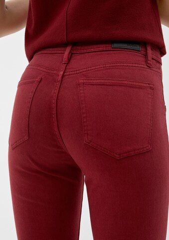 s.Oliver Slimfit Jeans in Rot