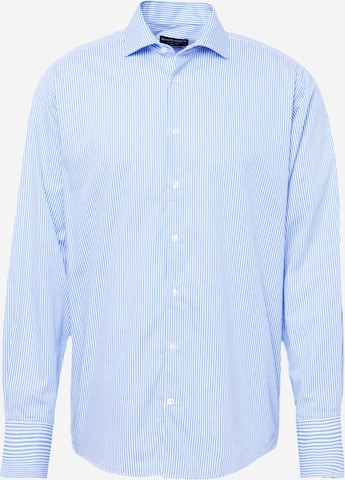 Bruun & Stengade Klasický střih Košile 'Kane' – modrá: přední strana