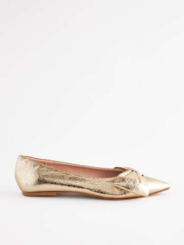 Next Ballerina 'Forever Comfort' in Goud
