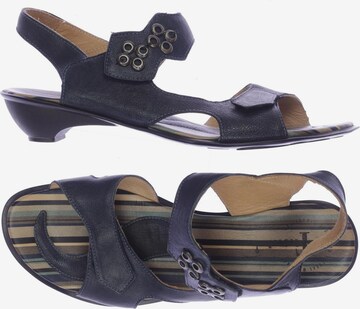 THINK! Sandals & High-Heeled Sandals in 43 in Blue: front