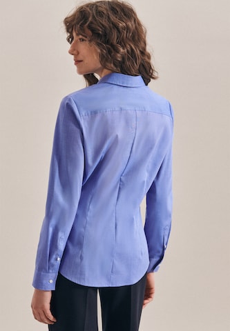 SEIDENSTICKER Blouse 'Schwarze Rose' in Blue