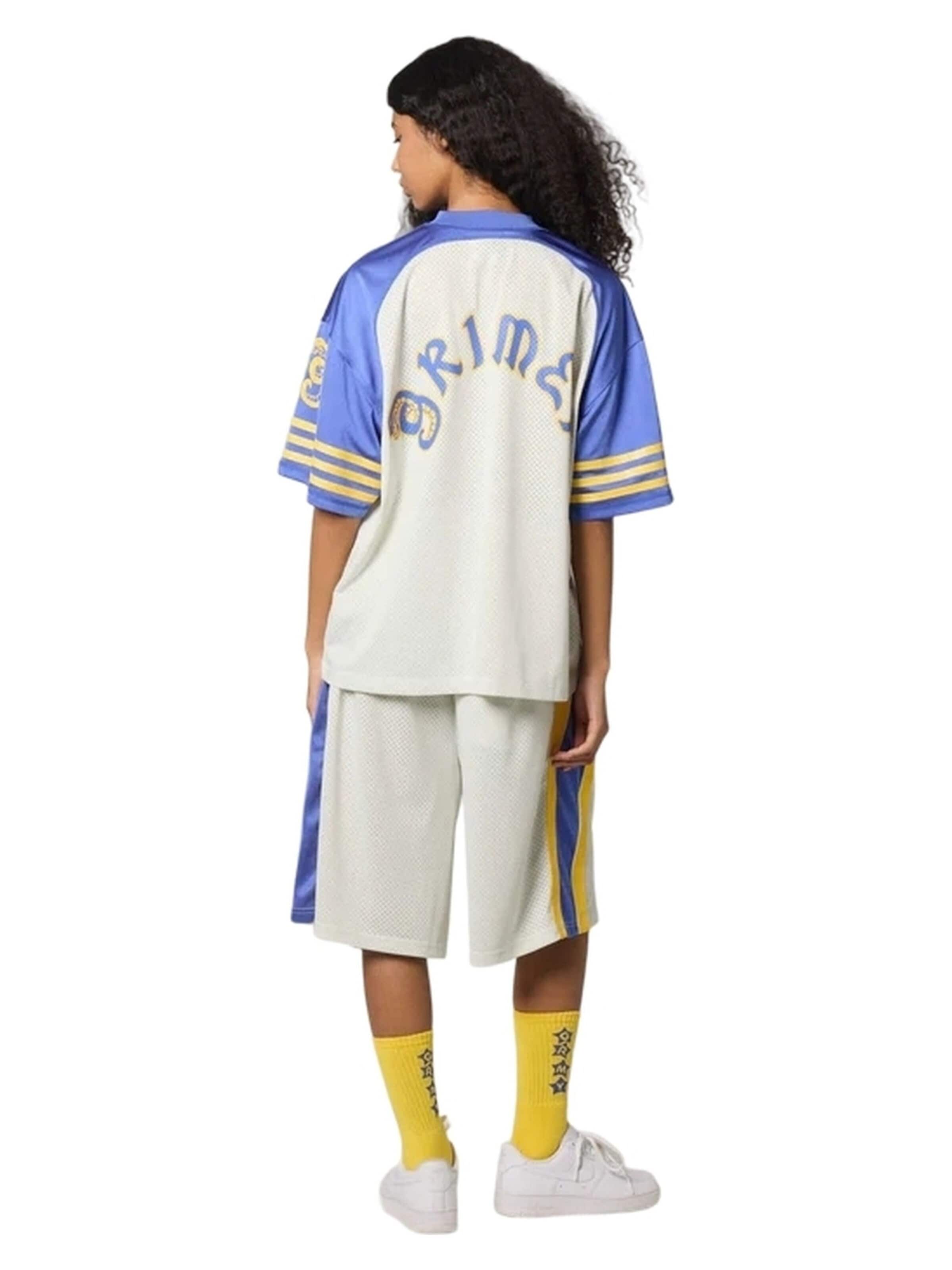 Grimey - Camisa 'Camiseta grimey gris droppin science mesh boxy football jersey' em cinzento