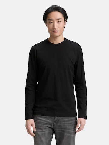 TOM TAILOR Shirt in Schwarz: Vorderseite