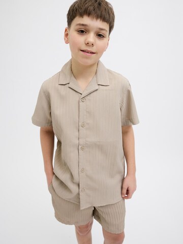 Coupe regular Chemise Jack & Jones Junior en beige