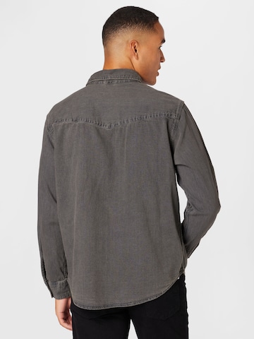 melns LEVI'S ® Standarta piegriezums Krekls 'Relaxed Fit Western'