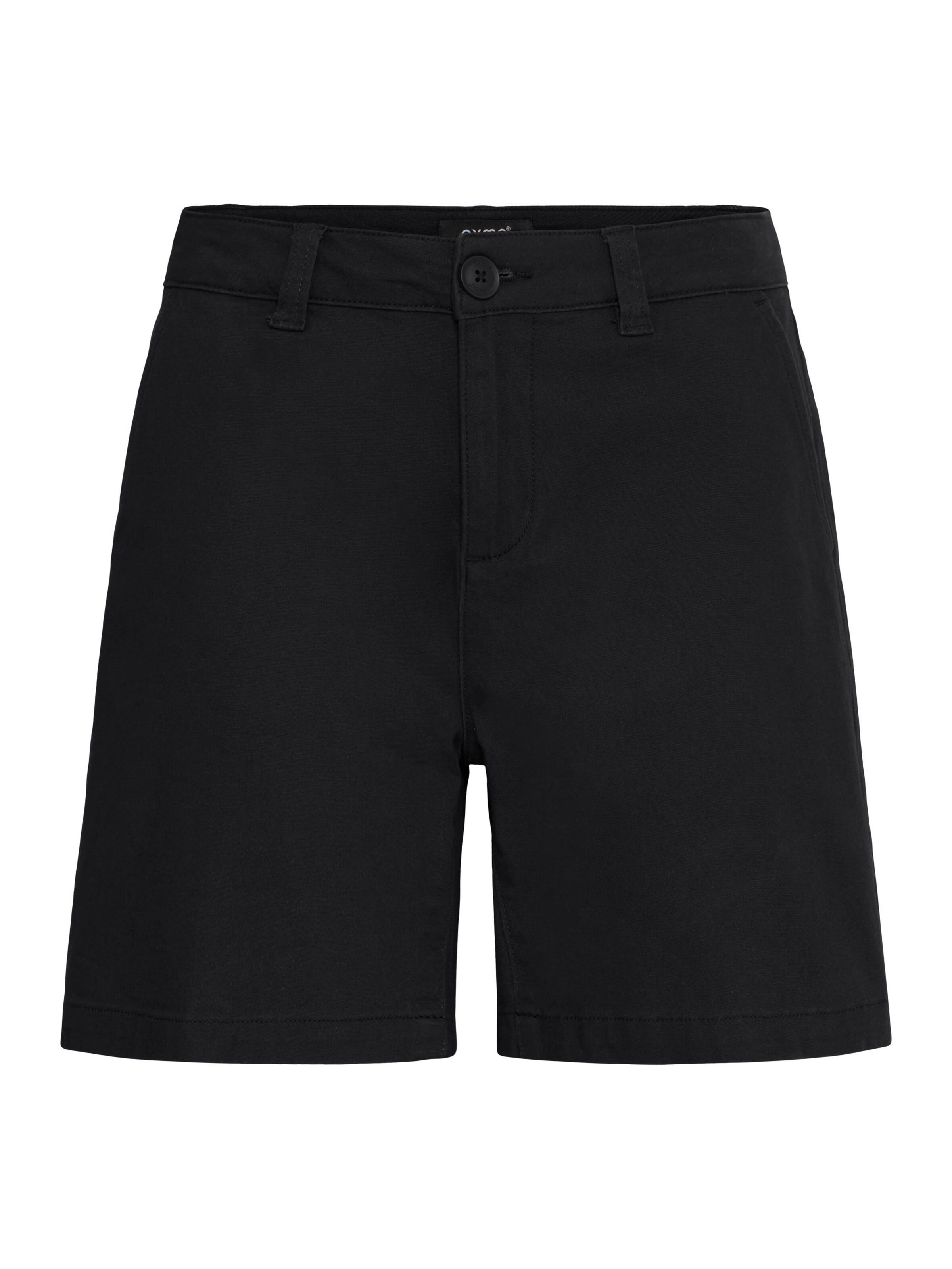 Oxmo - Regular Calças chino ' OXKVITA ' em preto: frente
