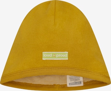 loud + proud Beanie in Yellow: front