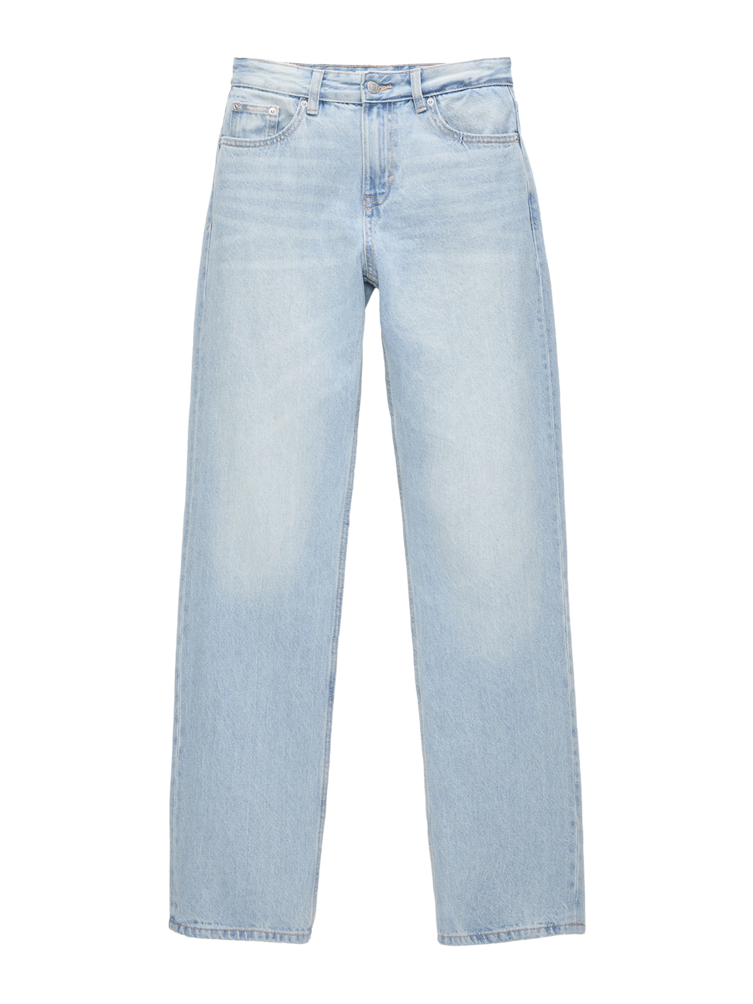 Pull&Bear Jeansy w kolorze niebieski: przód