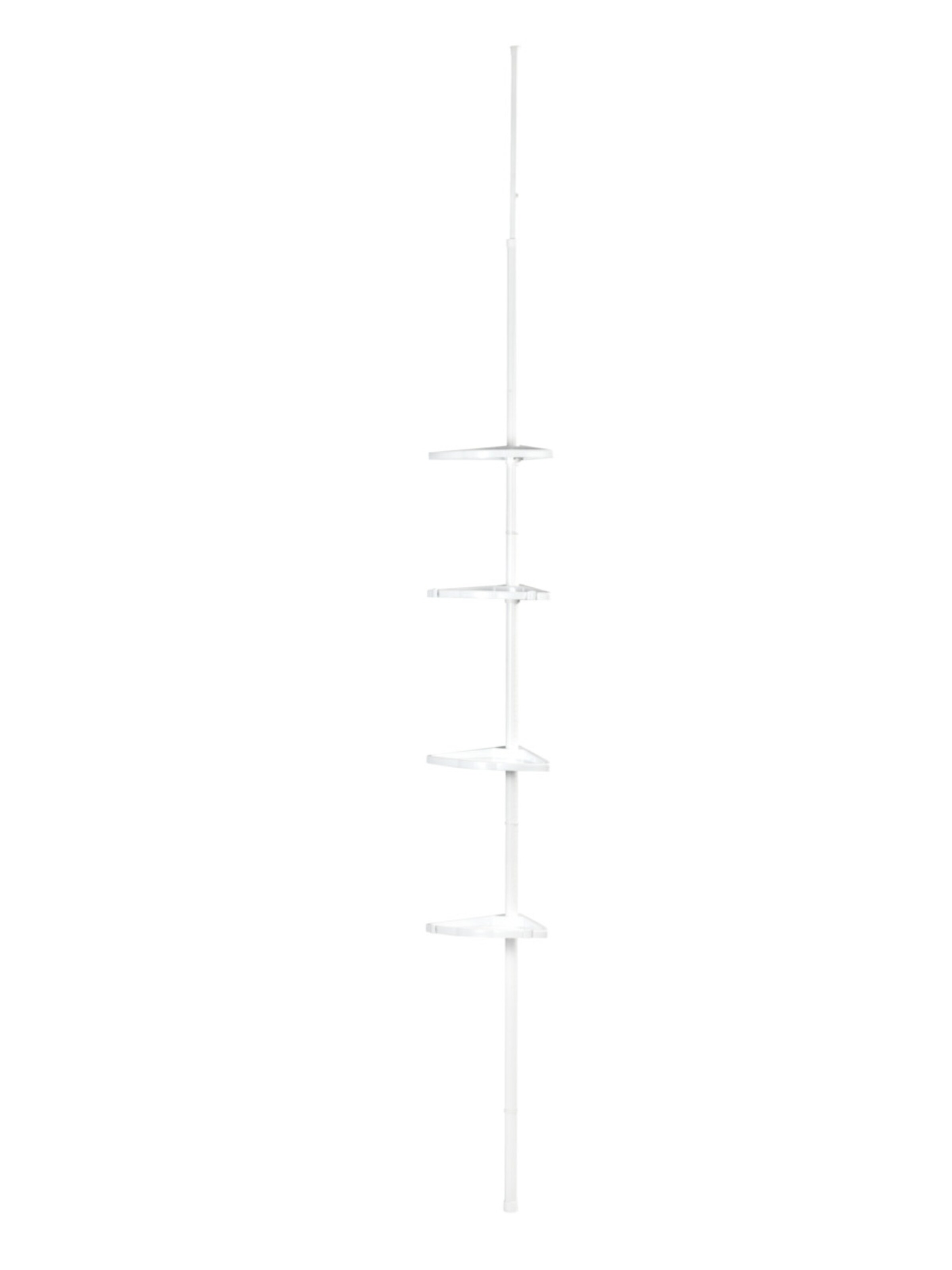 Wenko Shower Accessories 'Compact' in White: front