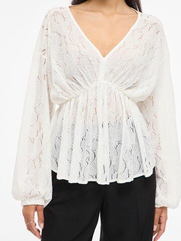 Chemisier 'VISEBA' VILA en blanc