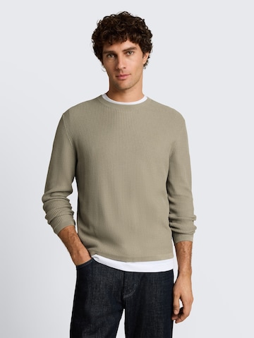 TOM TAILOR DENIM Pullover in Grün: Vorderseite