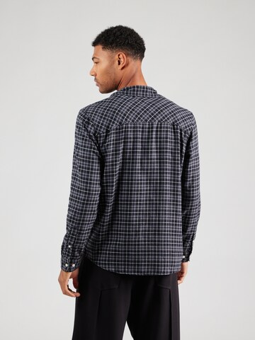 JACK & JONES Comfort fit Button Up Shirt 'JORJOSHUA' in Black