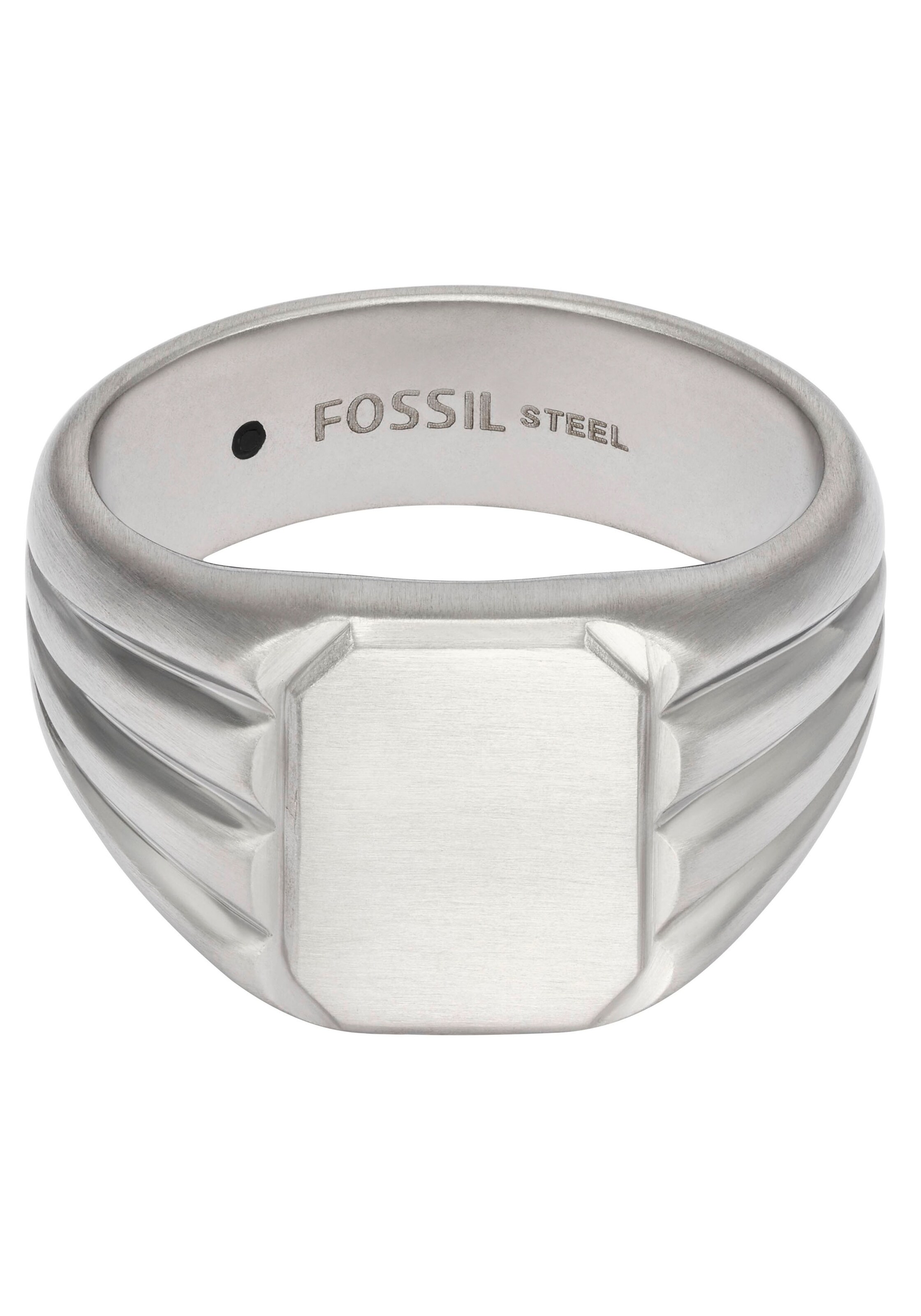 FOSSIL Ring in Silber: Vorderseite