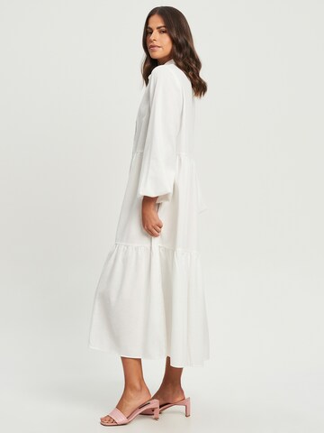 Calli Shirt Dress 'KYRA' in White