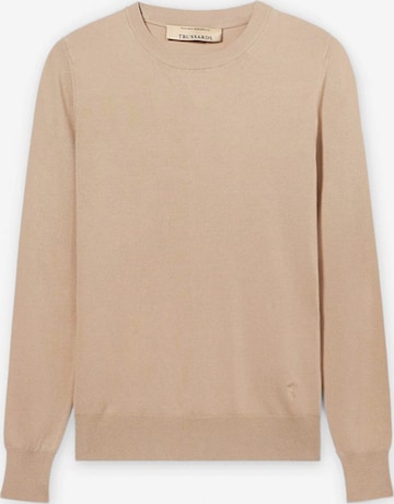 Pullover di Trussardi in beige: frontale
