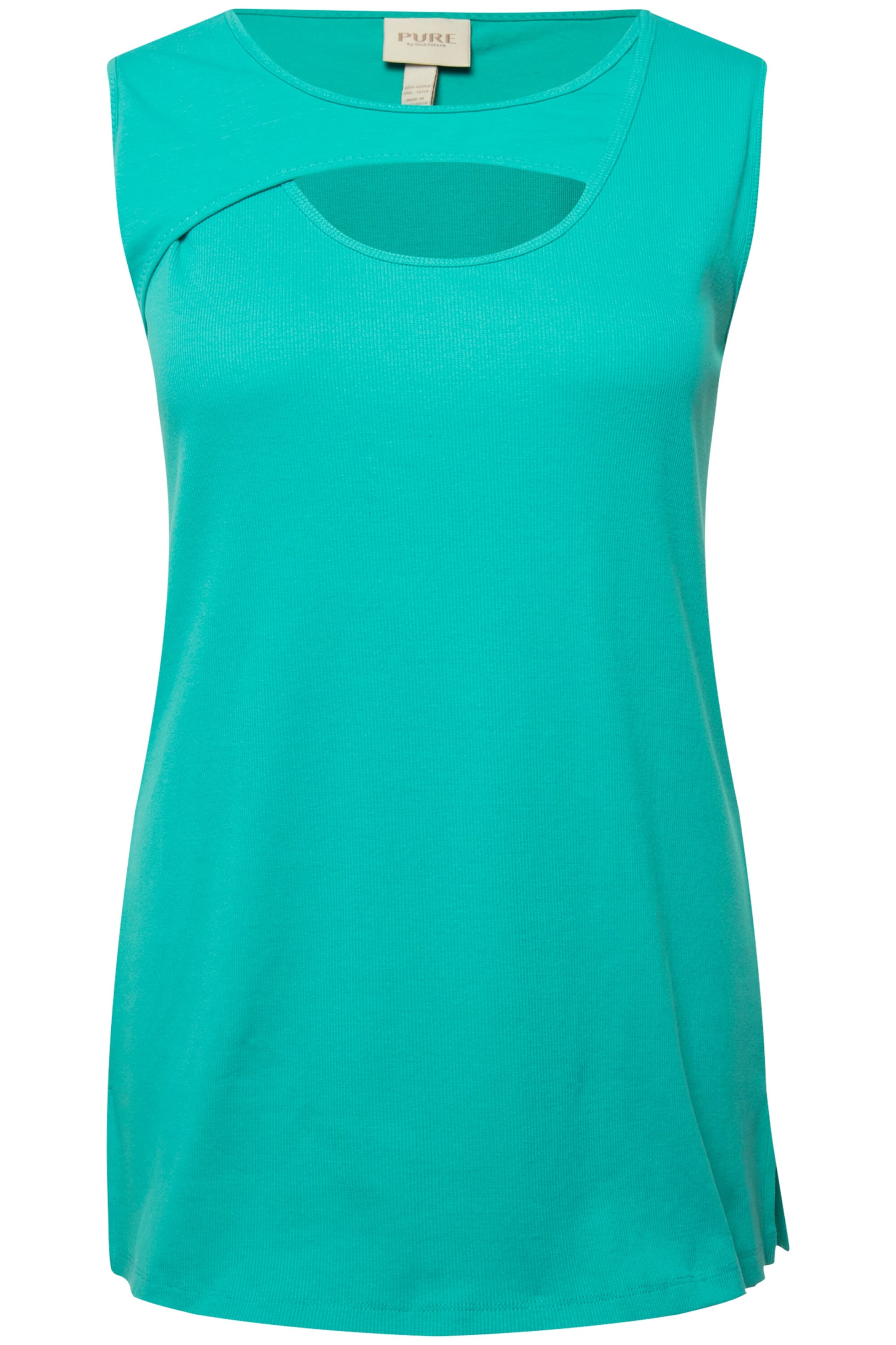 Ulla Popken Top in Grün: Vorderseite