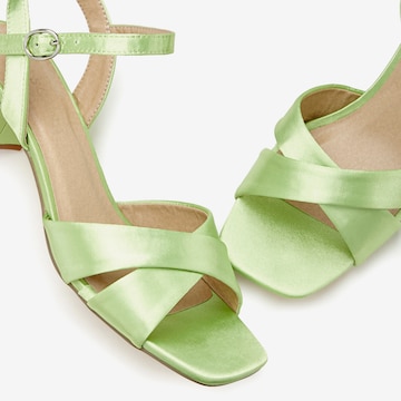 LASCANA Sandals in Green