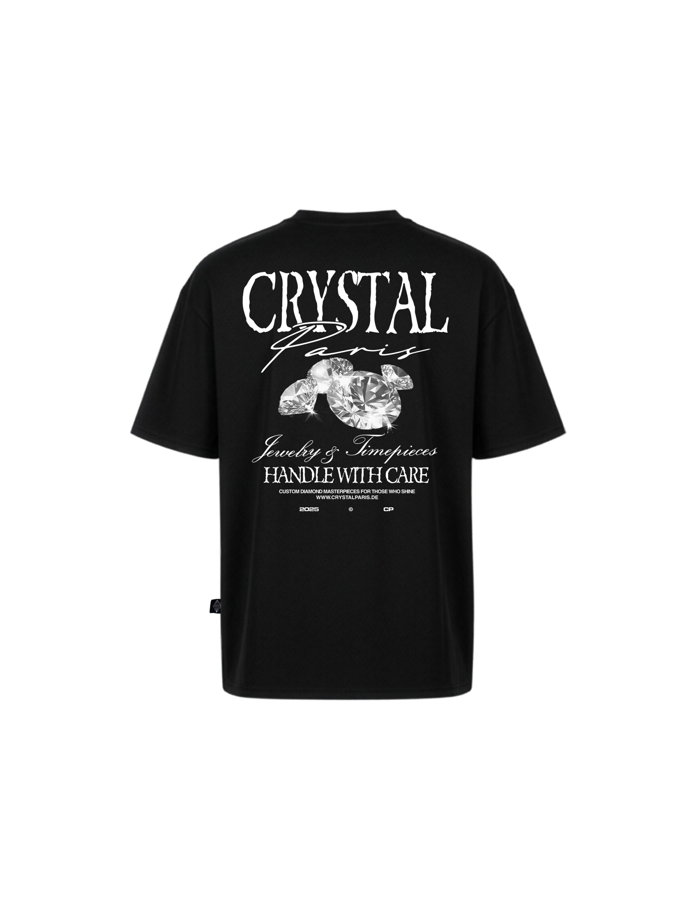 Crystal Paris Shirt 'Dias' in Black