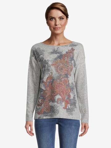 Betty Barclay Sweatshirt in Grey: front