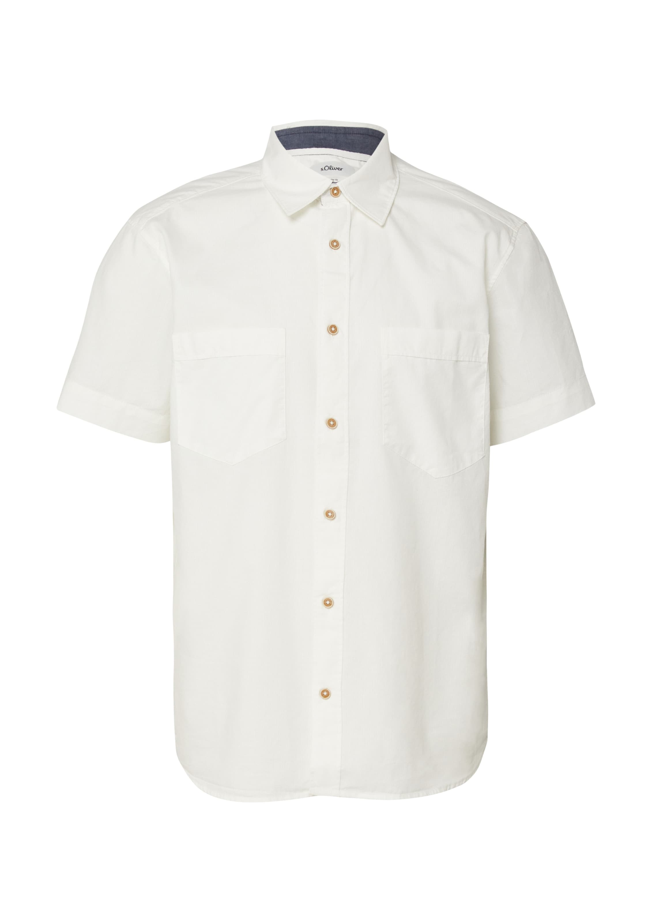 s.Oliver Hemd in creme, Produktansicht
