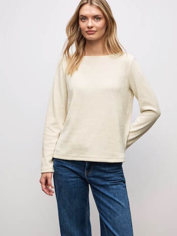 T-shirt STREET ONE en beige : devant