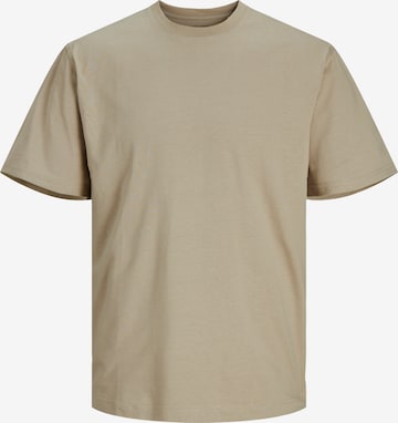 JACK & JONES T-Shirt in Beige: predná strana
