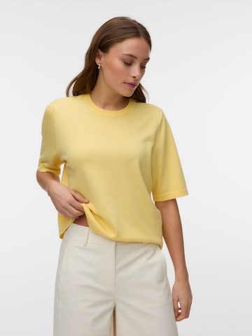 VERO MODA Svetr 'VMSILJE' – žlutá: přední strana