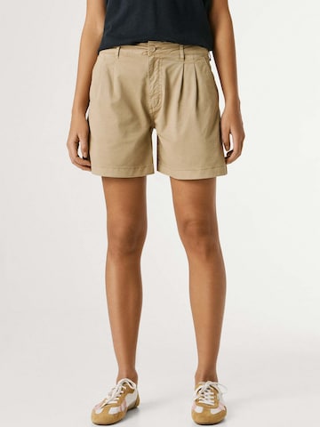Pepe Jeans Regular Shorts 'Vania' in Beige: Vorderseite