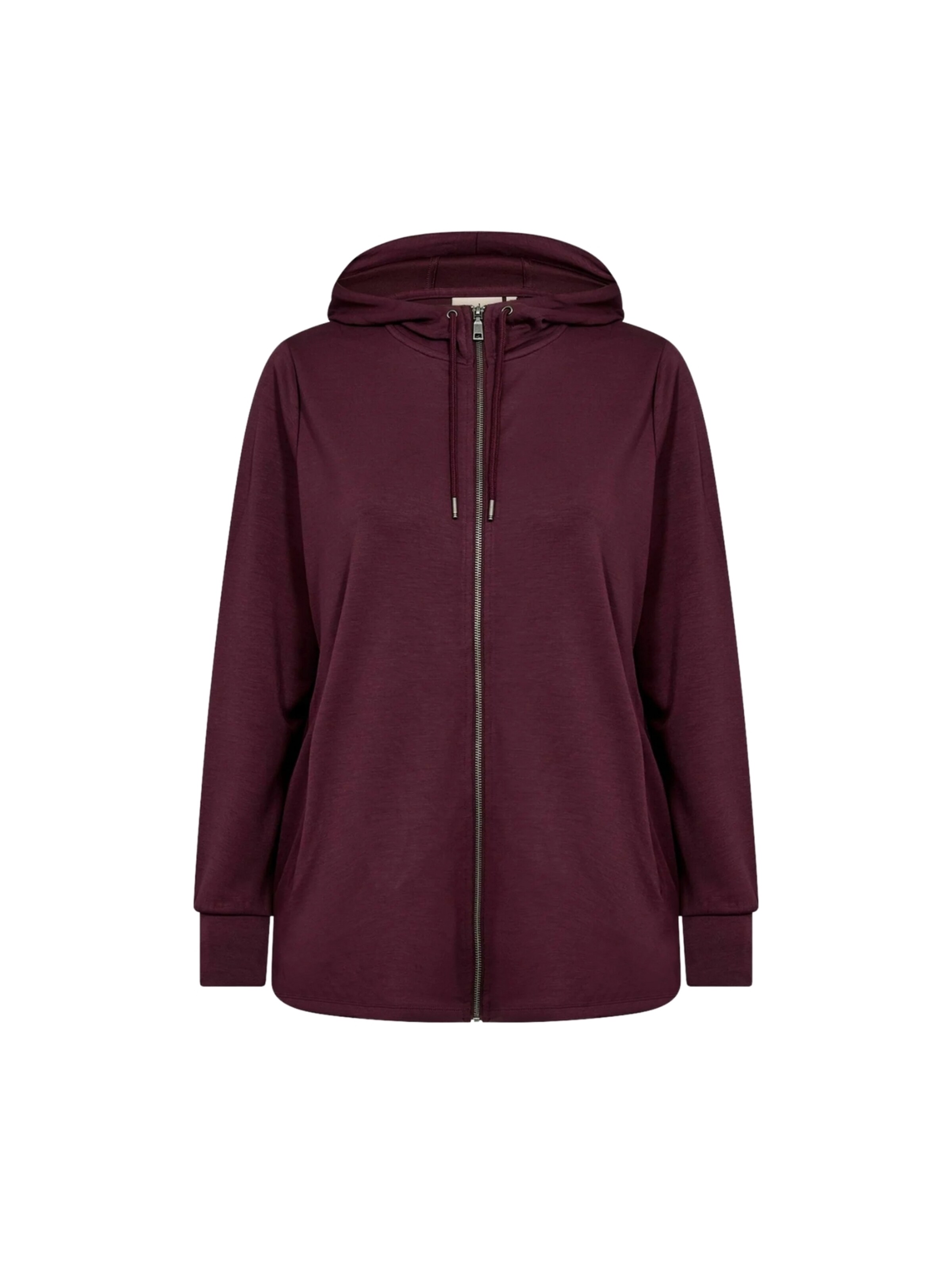 Wasabi Concept Zip-Up Hoodie 'Sabina' in Red: front