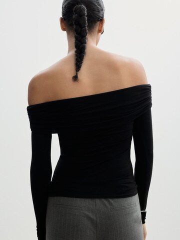T-shirt 'BRIGITTE' MANGO en noir