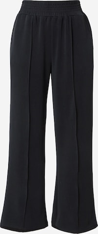 Bootcut Pantalon 'VIARA' SISTERS POINT en noir : devant