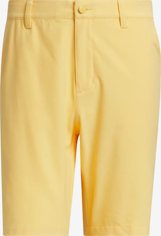 ADIDAS PERFORMANCE Regular Workout Pants 'Ultimate365' in Yellow: front